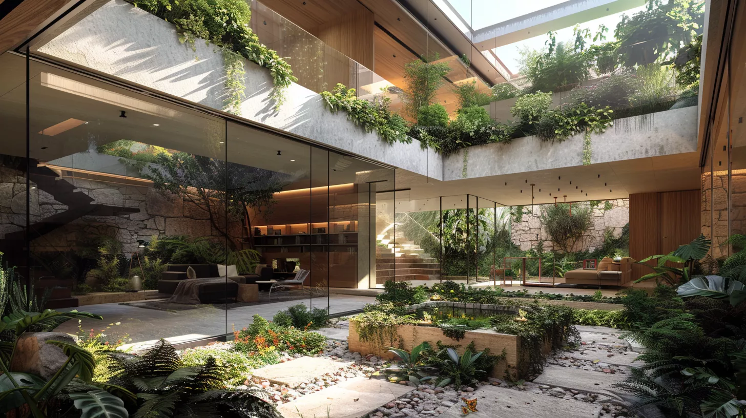 Biophilic Villa – A villa integrated with nature Biophilic Villa – A villa integrated with nature